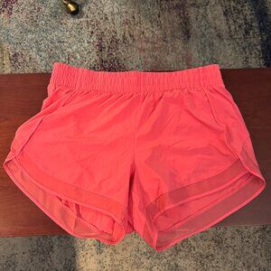 Pink Athleta Mesh Racer Short in 4" in Size M